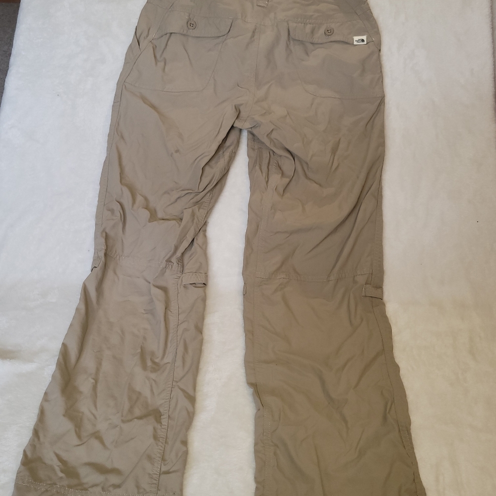 North Face Khaki Hiking Pants